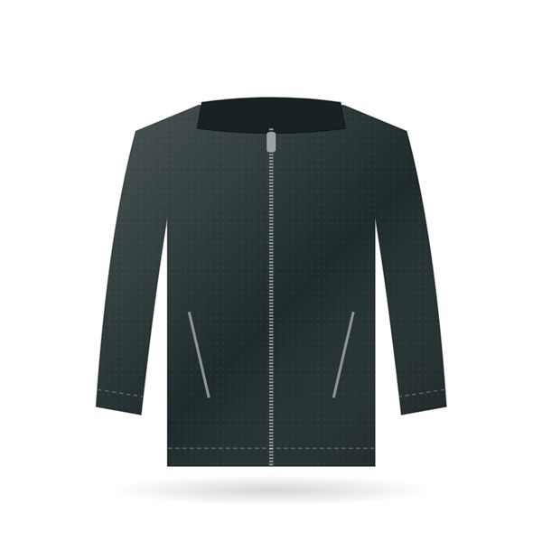 Fleecejacke in Tinte